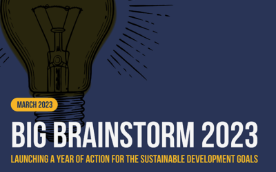 Unlocking a Sustainable Future: Reflections from the Big Brainstorm